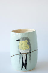 Bird Vase Medium Teal