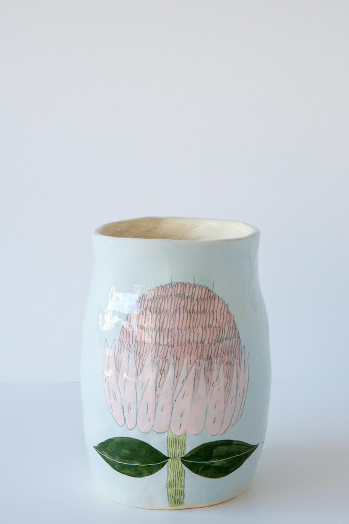 Flower Vase Medium Grey