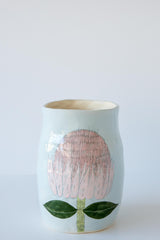 Flower Vase Medium Grey