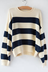 Wide Stripe Sweater