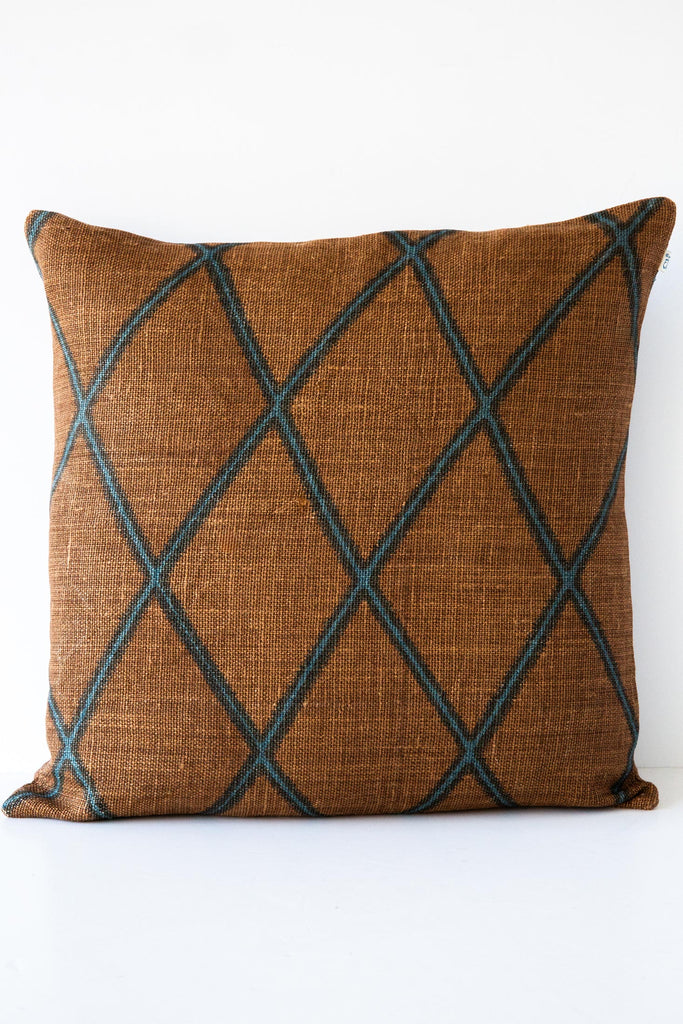 Ikat Linen Cushion