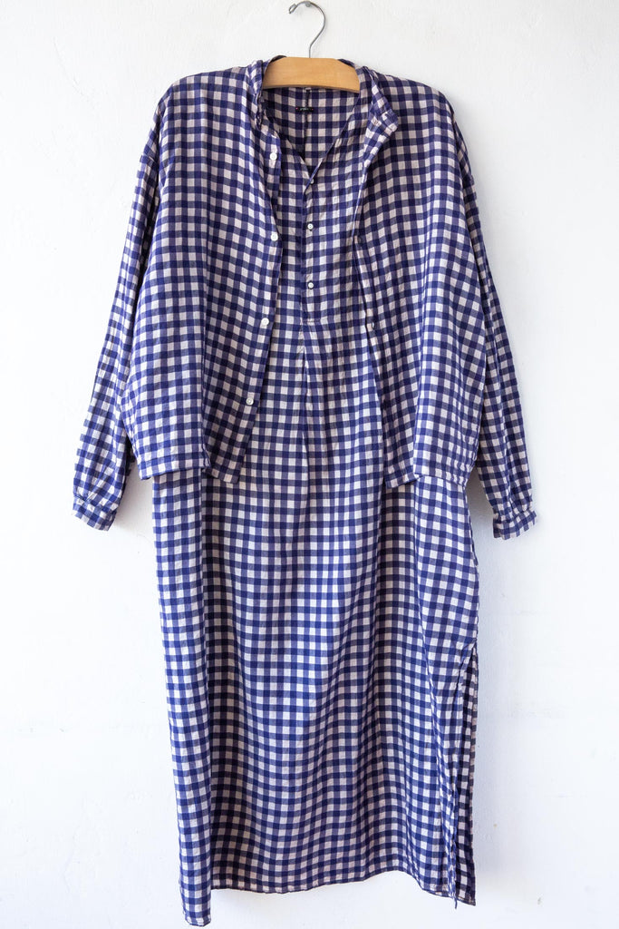 Cotton/Silk Shirtdress
