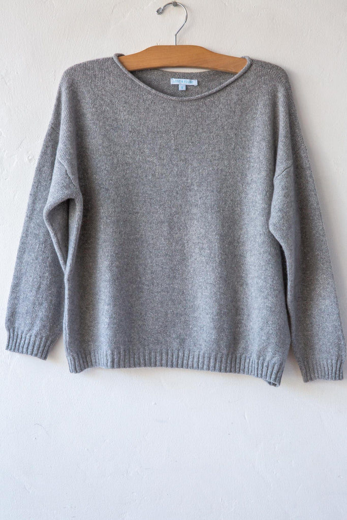 Cashmere Lurex Rollneck