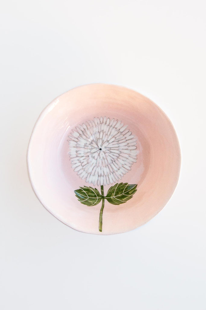 Dahlia Snack Bowl-Pink