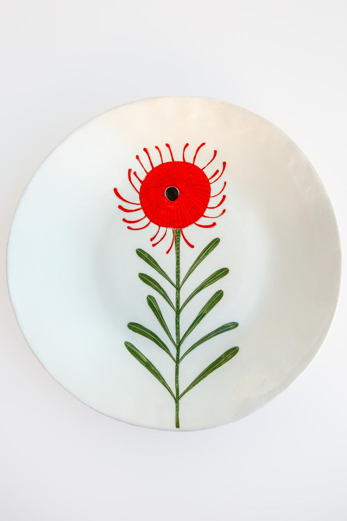 Flower Round Platter