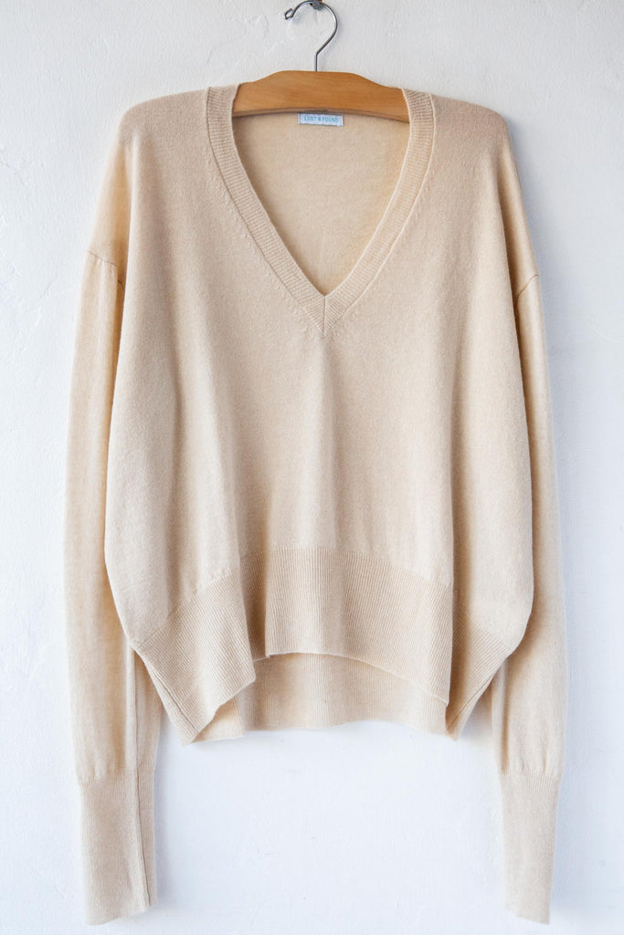 Slouchy Air V Neck