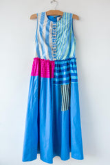 Block Print Stripe Dress