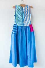 Block Print Stripe Dress