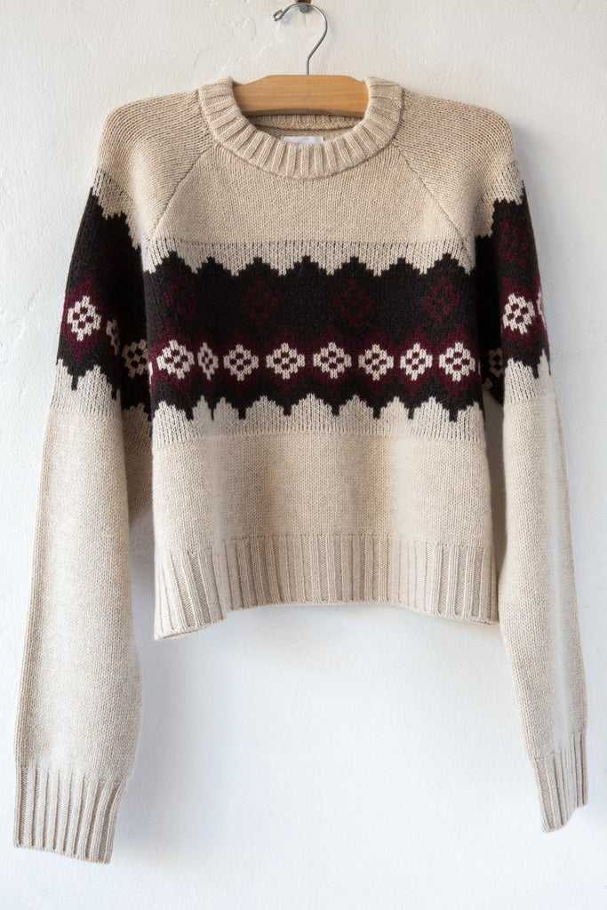 Crop Ski Sweater