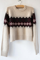 Crop Ski Sweater