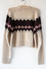 Crop Ski Sweater