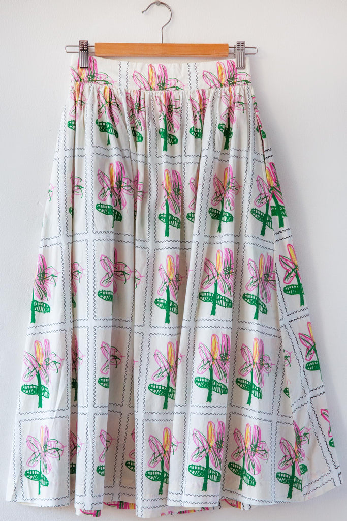 Screen Print Emb Skirt