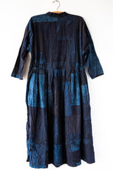 Tsugihagi Print Dress