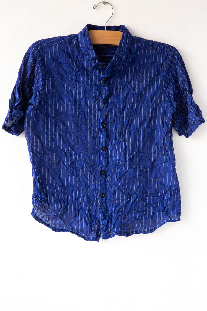 Shirring Stripe SS Top