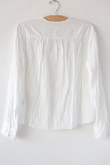 Cotton Chambray LS Top