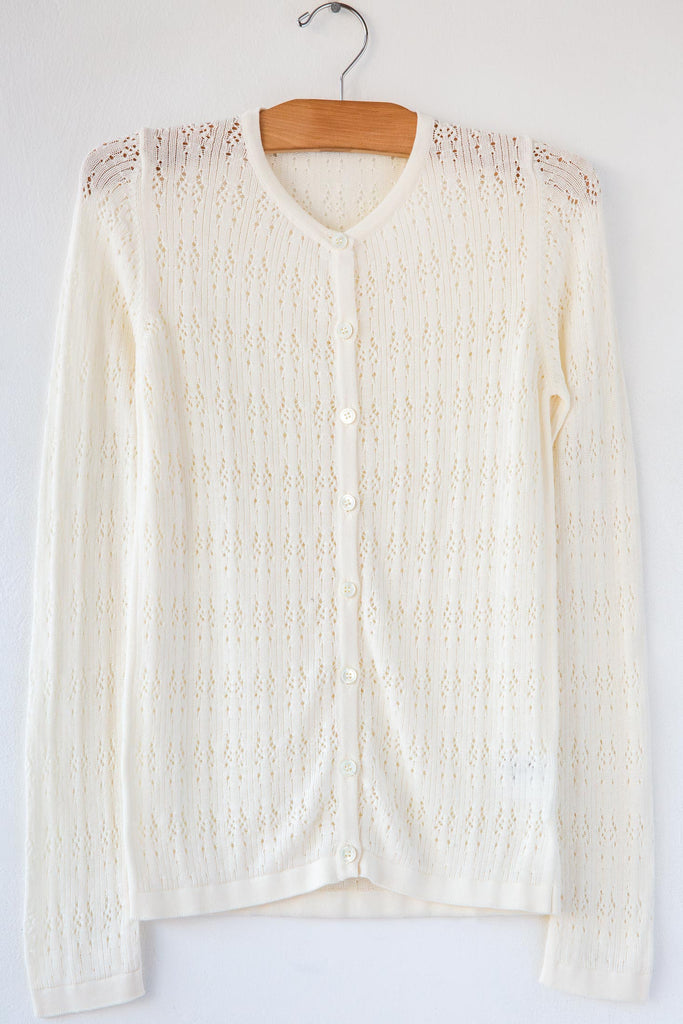 Viola Pointelle Cardigan