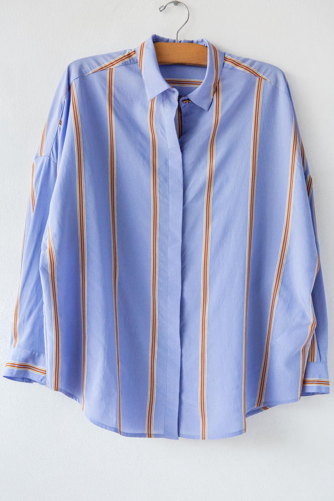 Celona Stripe Button Up