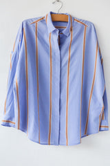 Celona Stripe Button Up