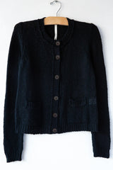 Textured Cotton Cardigan