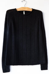 Linen Ribbed Pullover