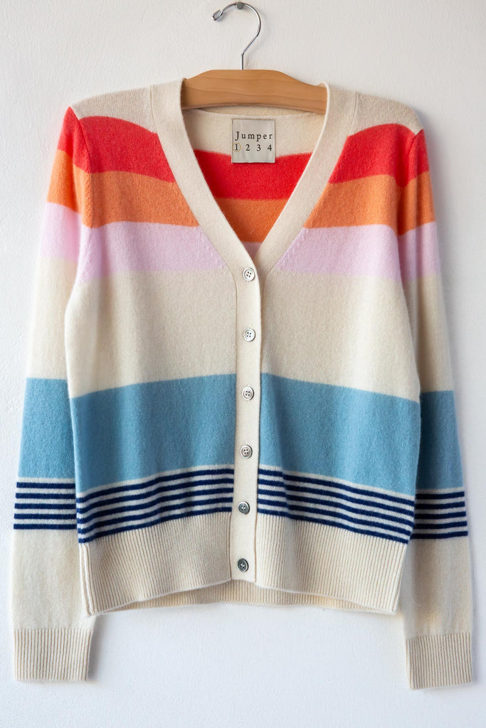 Deckchair Stripe Cardigan