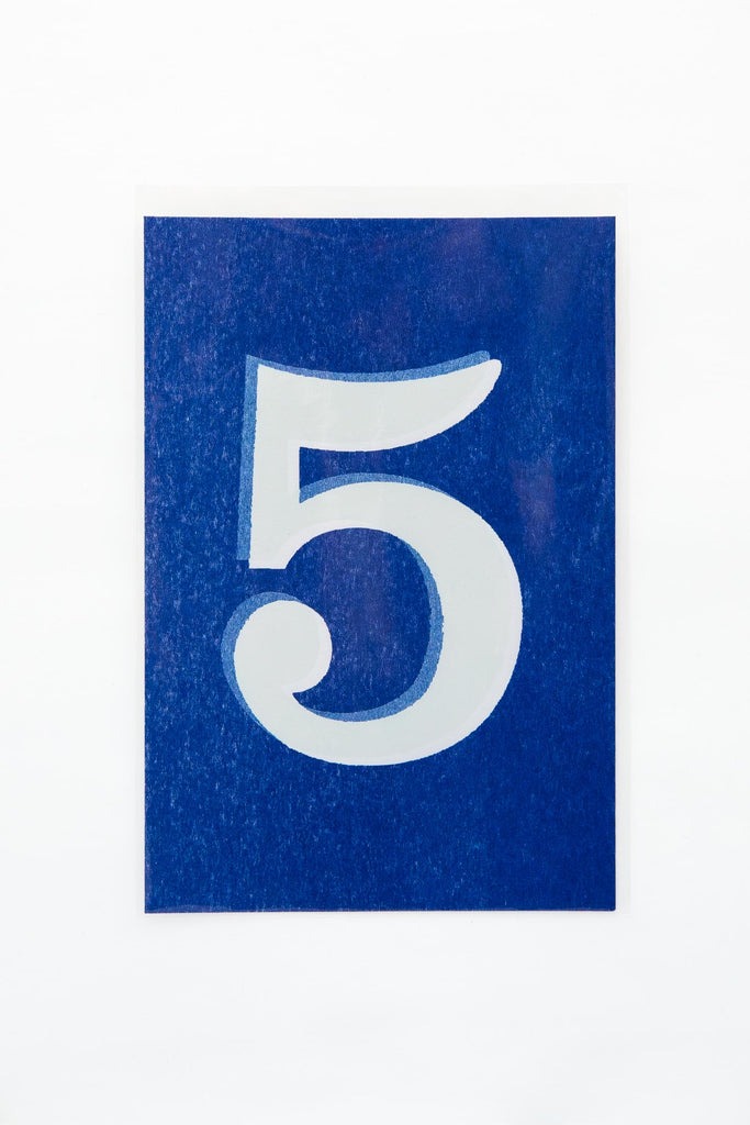 Number Postcard 5