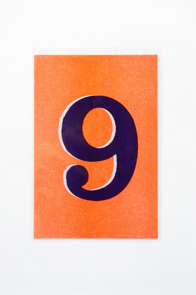 Number Postcard 9