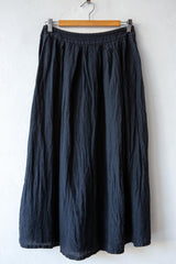 French Linen Pleat Skirt