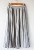 French Linen Pleat Skirt