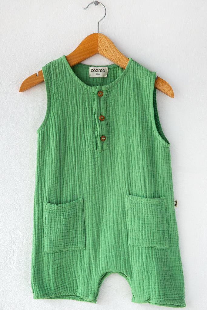 Pine Gauze Jumpsuit