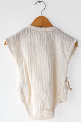 Dove Gauze Bodysuit