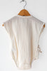 Dove Gauze Bodysuit
