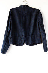 Charcoal Dyed Dobby Jacket