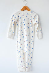 Boats Ribbed Romper