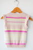 Amelia Stripe Vest