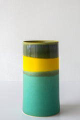 Glazed Cylinder Vase