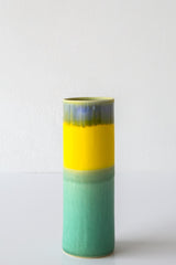 Glazed Cylinder Vase