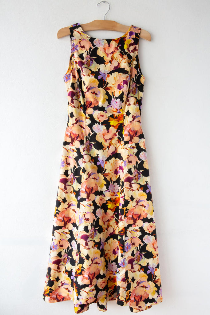 georgia midi dress Georgia Midi in Midweight Linen Elizabeth Suzann