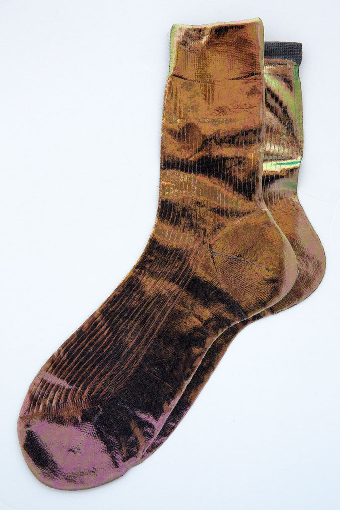 Cangiante Rib Sock