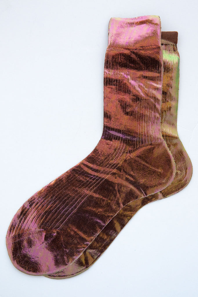 Cangiante Rib Sock