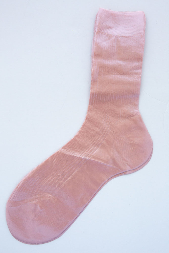 Ribbed Laminate Socks