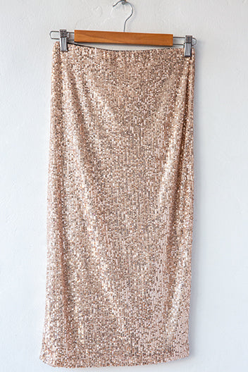 Queen Sequin Skirt