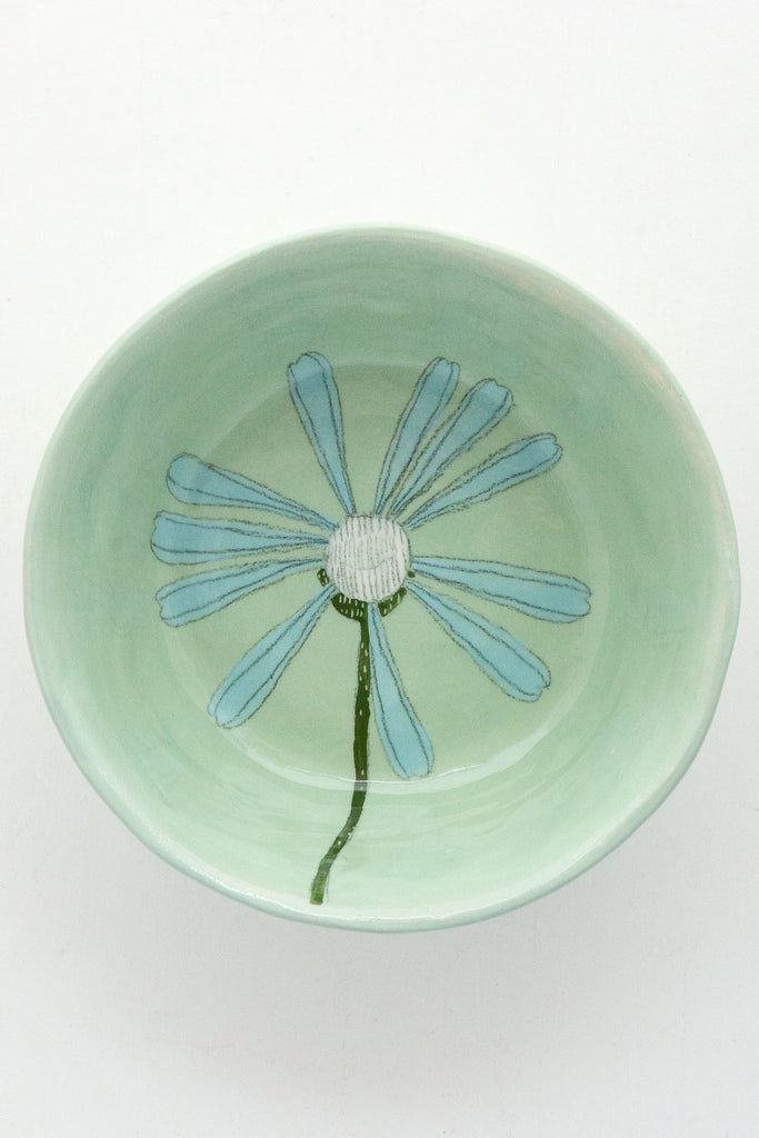 Daisy Snack Bowl-Teal