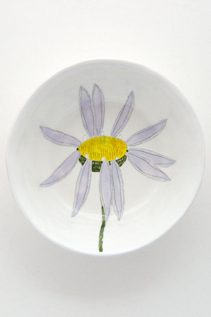 Daisy Snack Bowl-White