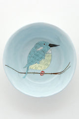 Bird Snack Bowl-Blue