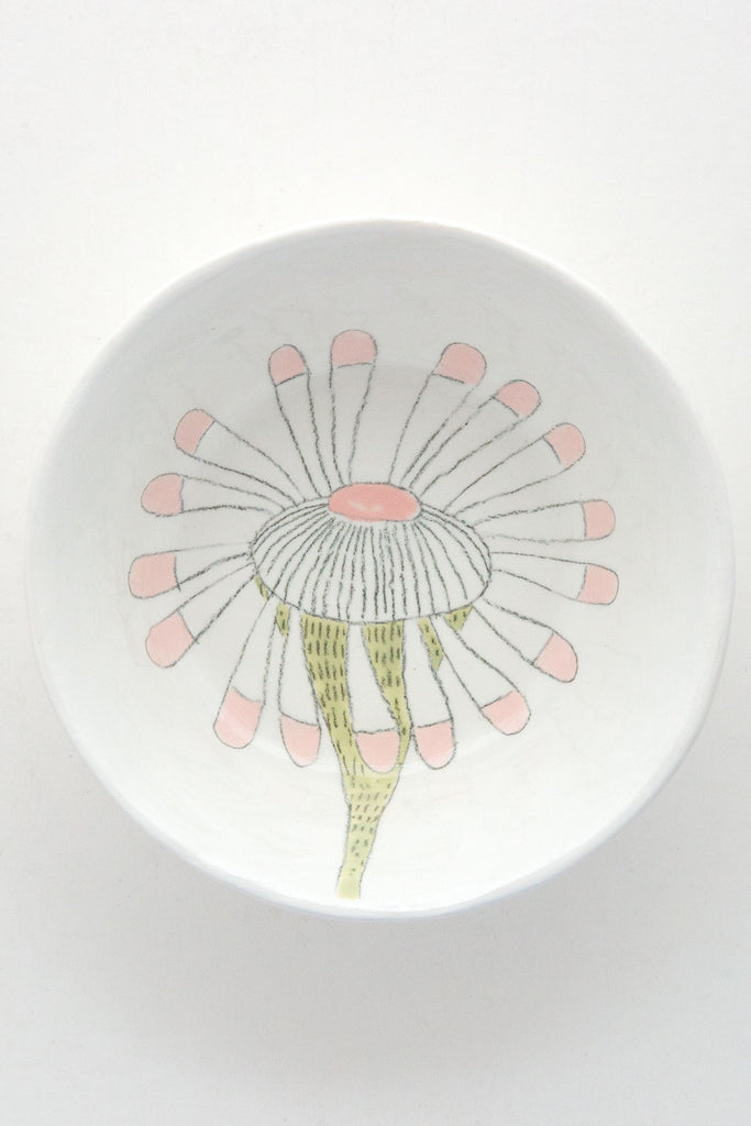 Flower Snack Bowl-White