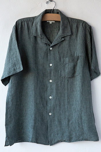 Palm Linen S/S Shirt