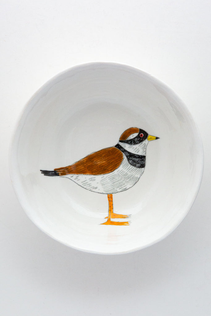 Bird Medium Bowl-White