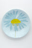 Flower Small Plate-Blue