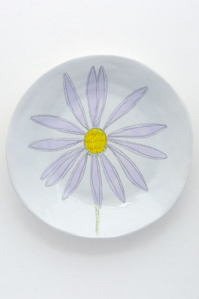 Daisy Small Plate-Grey